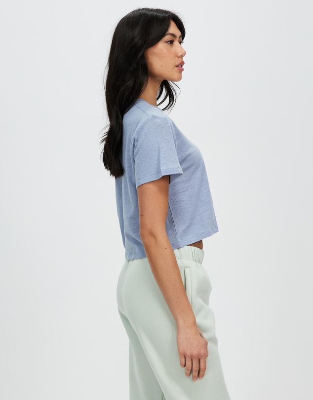 Style Addict - Slouchy Crop - Glacier