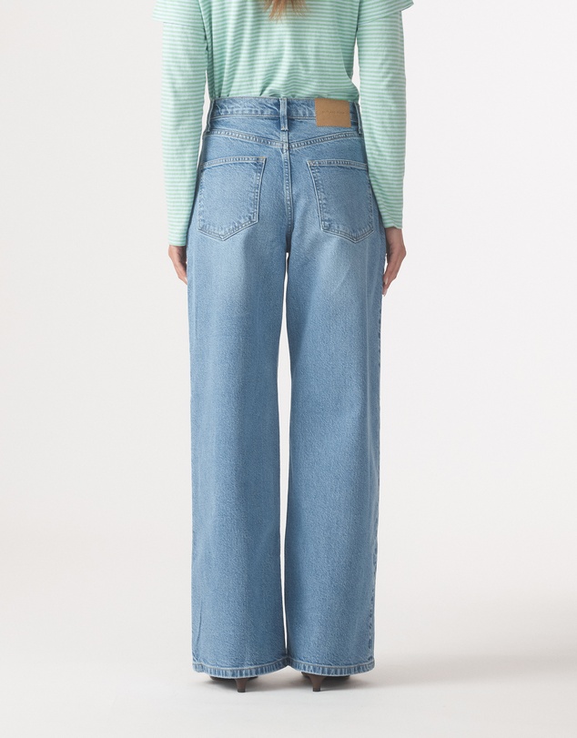 Outland Denim - Ellie High Wide Jeans