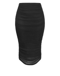 City Chic - Isabell Ruched Midi Skirt