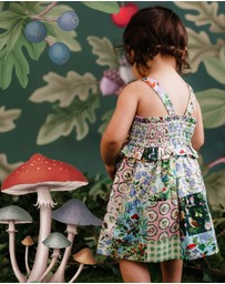 Fleur Harris - 'The Magic Faraway Tree' Pretty Patchwork Dress Baby in Patchwork