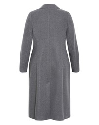 City Chic - Keira Longline Melton Coat
