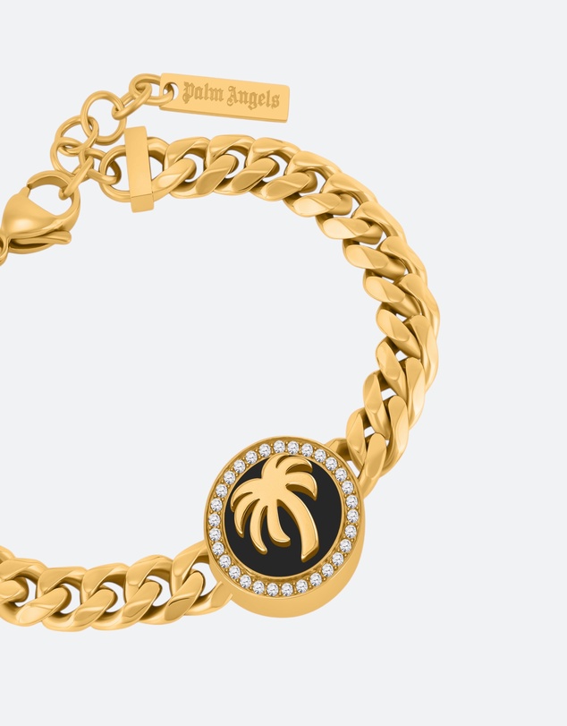 Palm Angels - Gero GP Crystal Curbchain Bracelet
