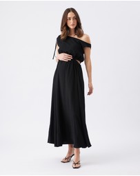 Ripe Maternity - Presley Off Shoulder Dress