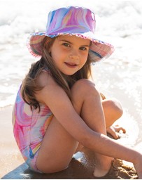 Minihaha - Swim Hat With Quick Release Neck Tie - Babies-Kids