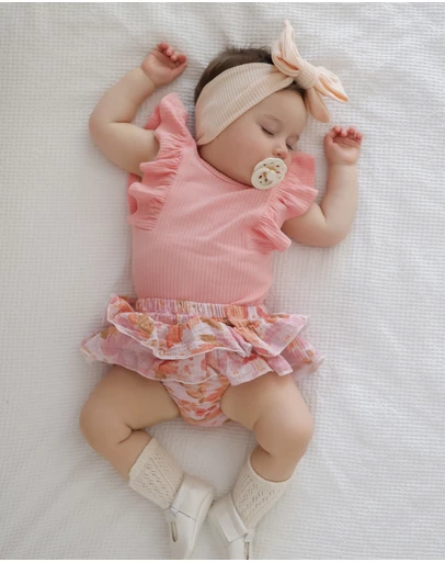 WITH LOVE FOR KIDS - Ruffle Bloomers Cotton Muslin - Babies - Kids
