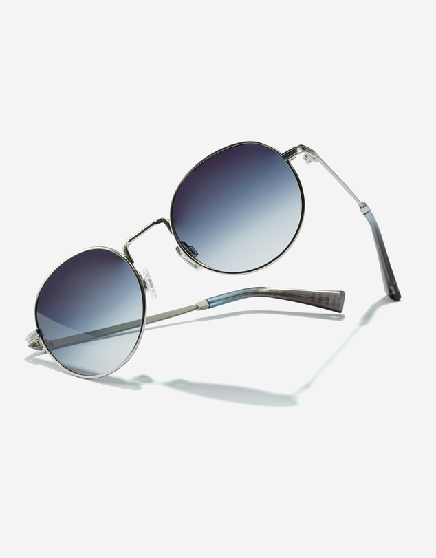 Hawkers Co - HAWKERS - Silver Blue MOMA Sunglasses for Men and Women UV400