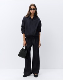UNISON - Denim Pull On Pant