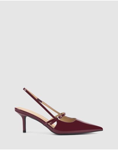 Wine  Patent Leather