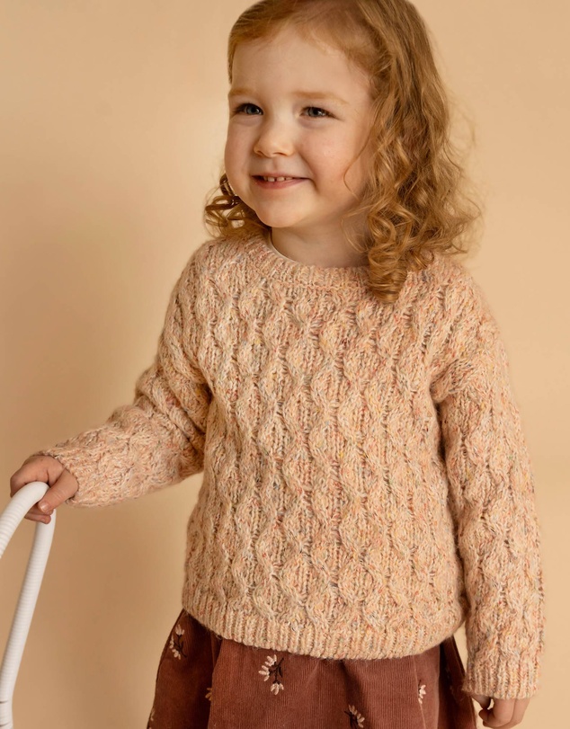 Fox & Finch - Wild Garden Knitted Jumper - Babies