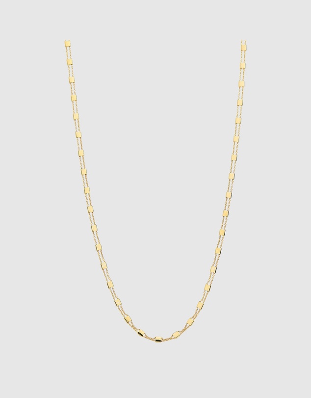 Najo - Summer Veil Yellow Gold Necklace