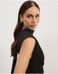 Atmos&Here - Charlotte One Shoulder Scarf Top