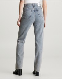 Calvin Klein Jeans - High Rise Straight Jeans