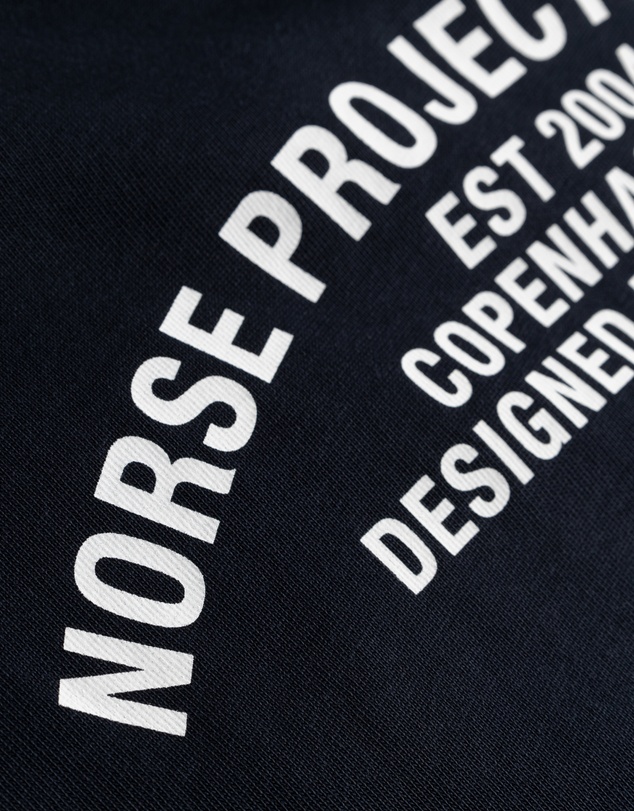 Norse Projects - Snekkersten Organic Arch Print T-Shirt