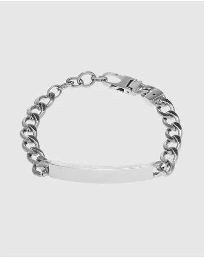 Fossil - Fossil Drew Silver Bracelet JF04164040