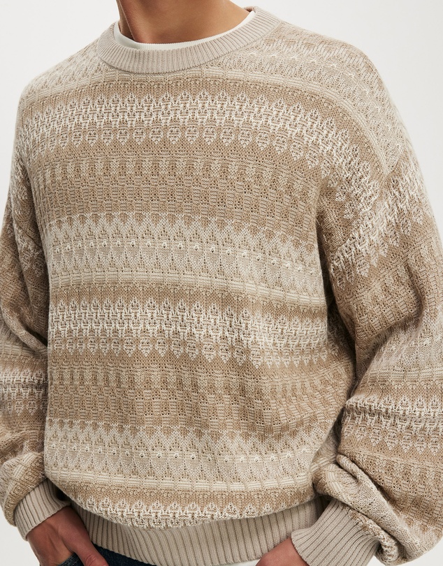 Cotton On - Box Fit Crew Knit
