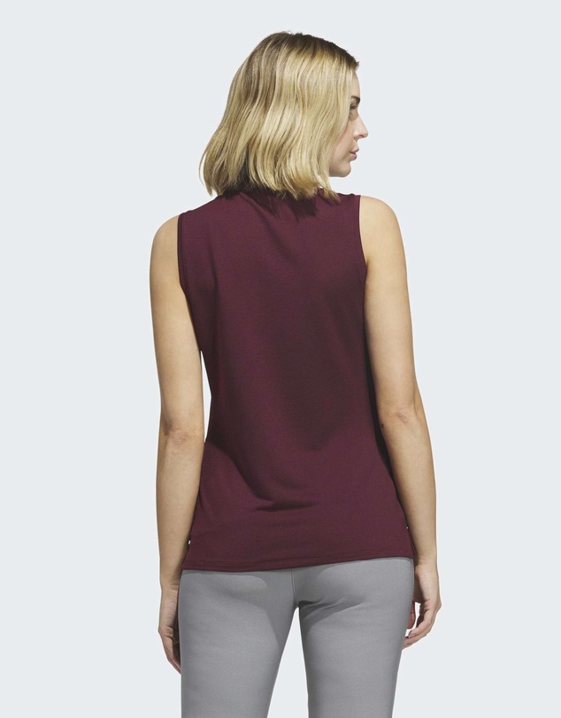 adidas Performance - Solid Ottoman Polo Shirt Womens