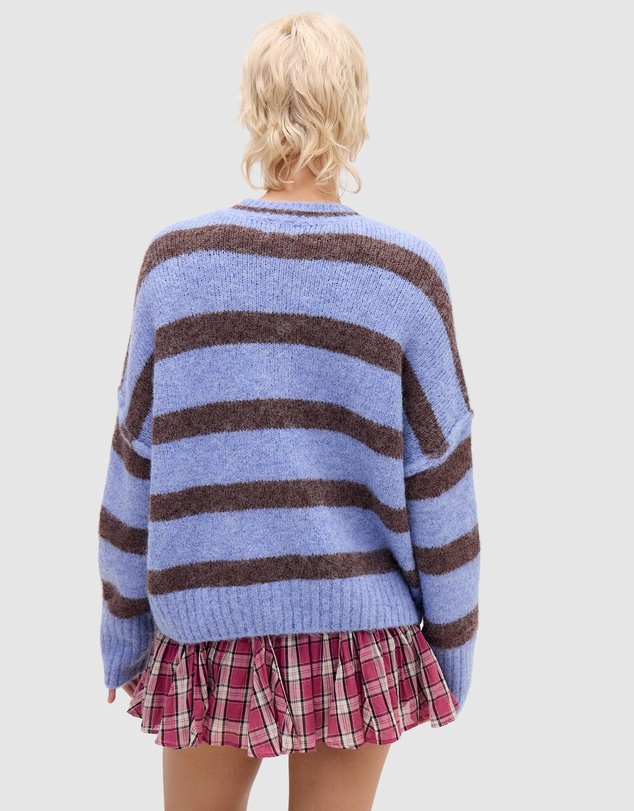 BDG By Urban Outfitters - Oslo Stripe Crewneck Jumper