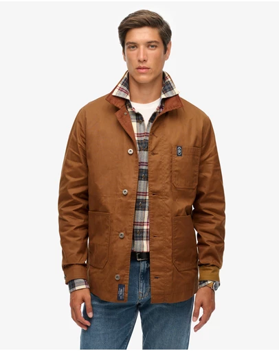 Superdry - Merchant Waxed Worker Jacket