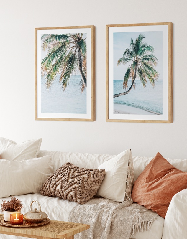 Olive et Oriel - Maldivian Palm I Art Print