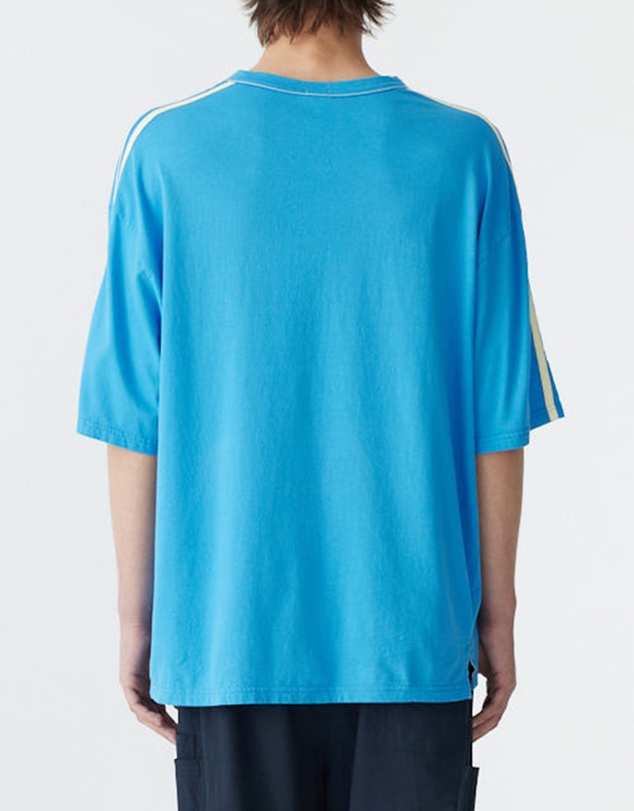 Bassike - Stripe Detail Boxy T-Shirt