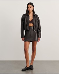 Jag - Leather Bomber