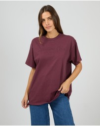 All About Eve - Aae Timeless Tee Wine