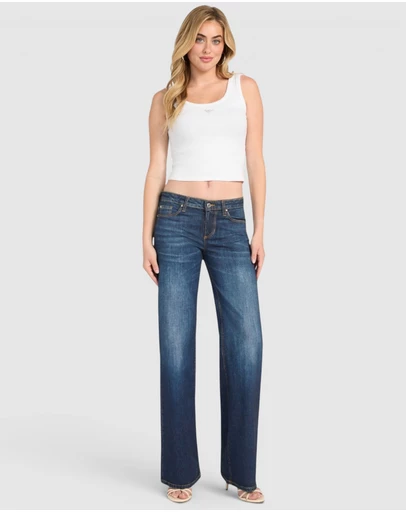 GUESS - Eco Low Rise Slouchy Jeans
