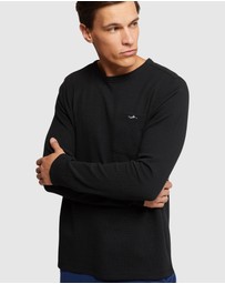 Oxford - Albert Waffle Long Sleeve Tee