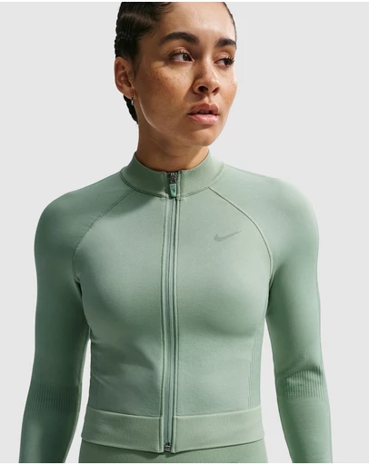 Nike - Pro Seamless Full-Zip Training Top