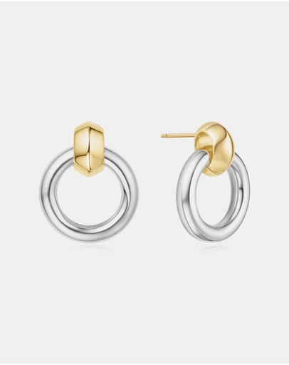 Ania Haie - Two-Tone Hoop Earrings