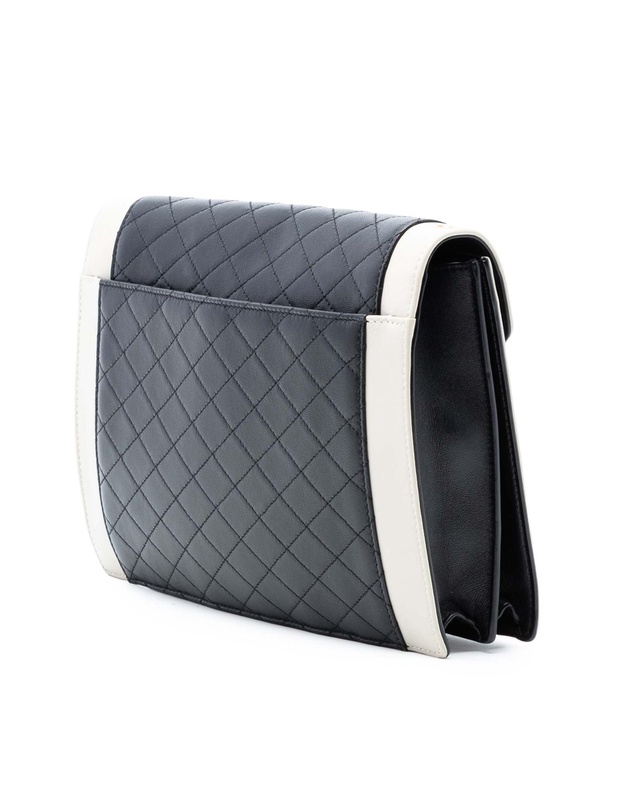 Pre-Loved by Azura Reborn - Pre-Loved Bicolor Quilted Lambskin Gaby Crossbody