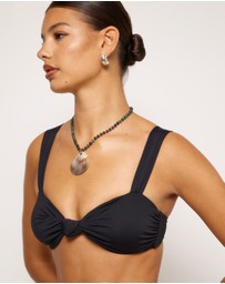 AERE - Knot Bandeau Bikini Top