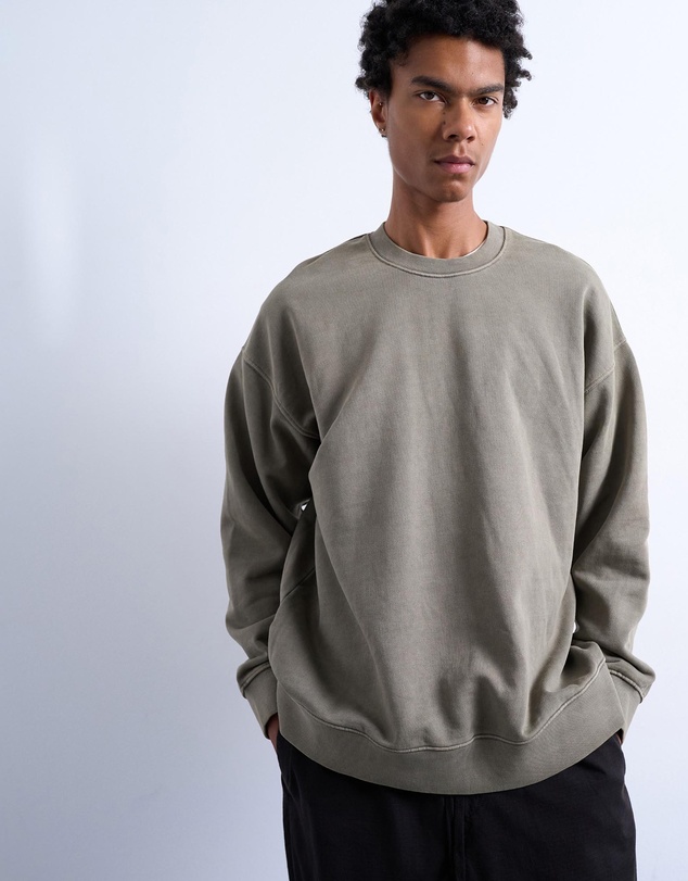 Topman - Heavyweight Oversized Fit Sweatshirt
