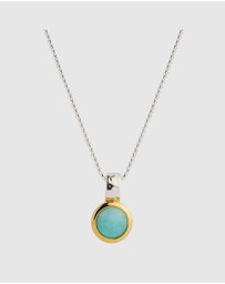 Najo - Solace 2-Tone Amazonite Necklace