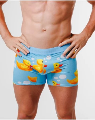 Budgy Smuggler - Men's Underwear Trunks in Rubber Ducks