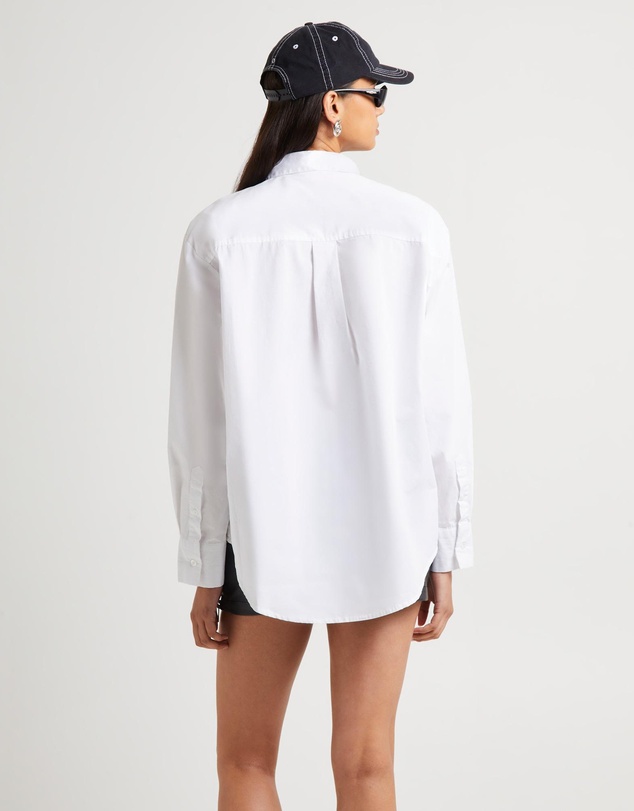 Subtitled - Oversized Poplin Shirt