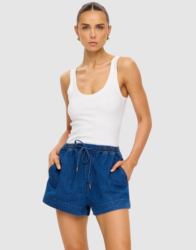 KIVARI - Vaila Denim Shorts