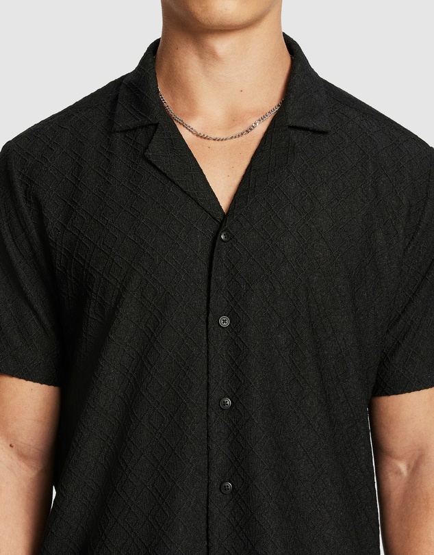 yd. - Murdock Textured Shirt