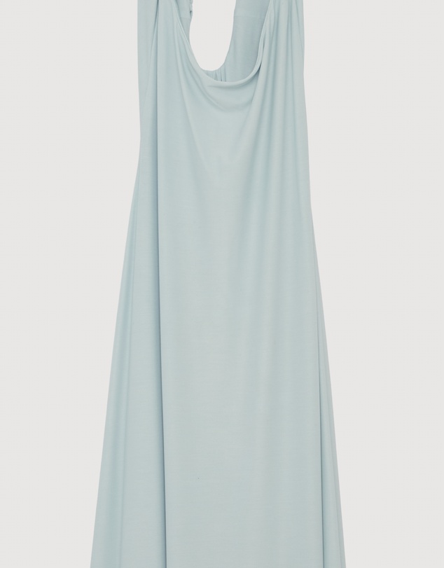 Revibe - Repaired MISHA Jennifer Cupro Maxi Dress - AU 8