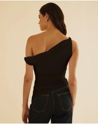 Atmos&Here - Twisted Off Shoulder Top