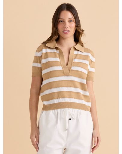 Beige/White