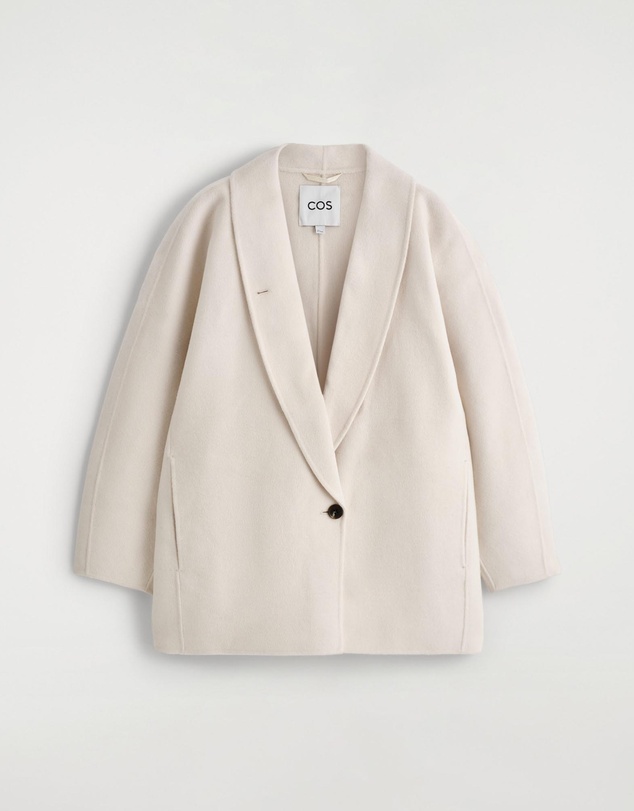 COS - Double-Faced Wool Pea Jacket