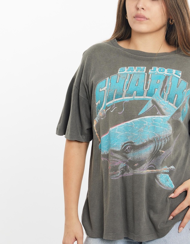 Vintage by The Real Deal - Pre Loved - Vintage 90s NHL San Jose Sharks Tee