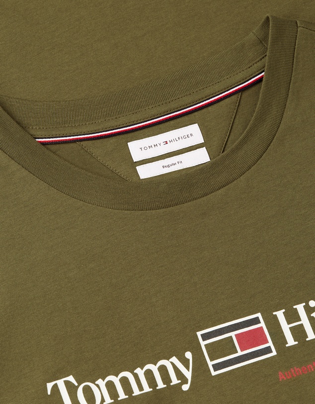 Tommy Hilfiger - Logo Jersey Crew Neck T-Shirt