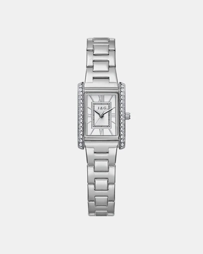 Jag - Sienna Womens Silver Dial 22mm Silver Watch