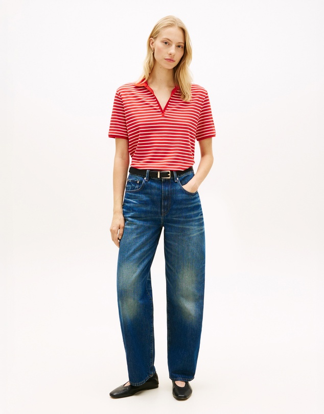 Tommy Hilfiger - Relaxed Fit Open Placket Pique Polo Shirt
