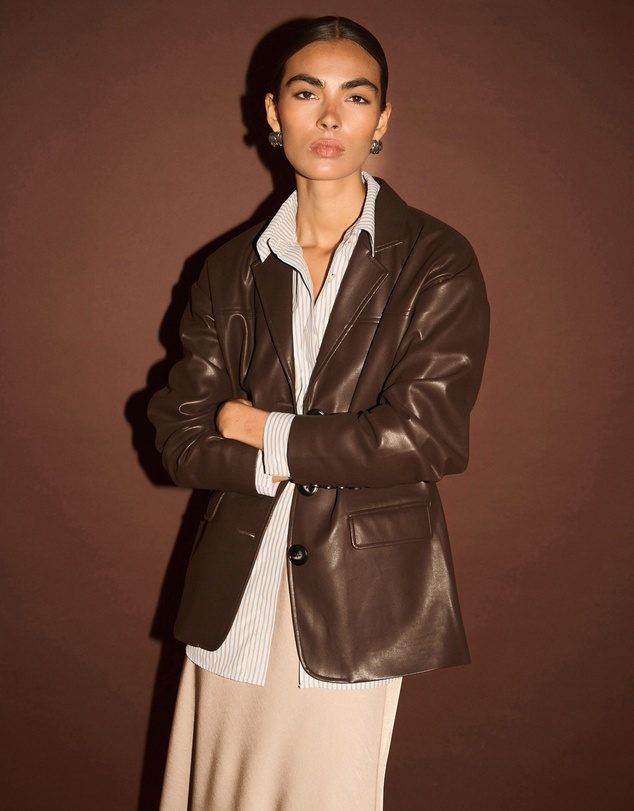 Staple the Label - Freja Vegan Leather Jacket