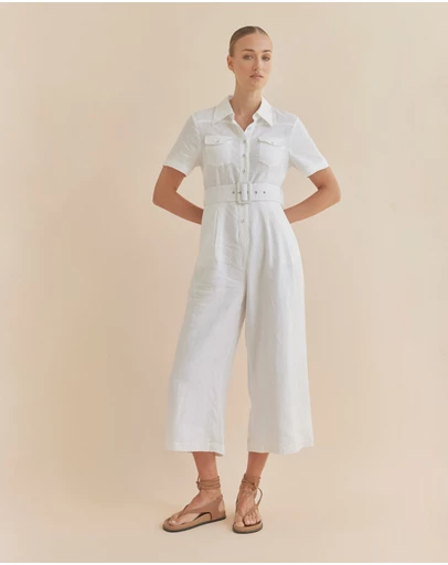 Amelius - Portsea Linen Jumpsuit