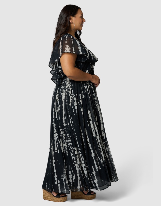 The Poetic Gypsy - Woven Stars Maxi Dress