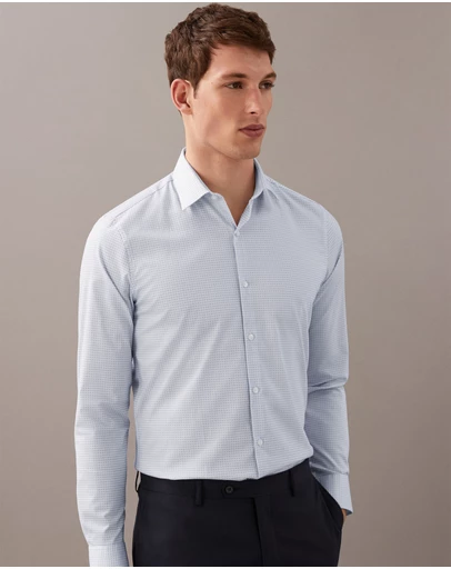 Calvin Klein - Poplin Stretch Dress Shirt